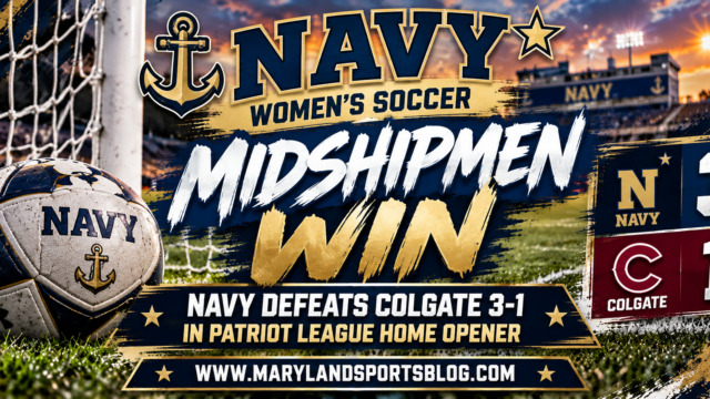 Navy Women’s Soccer Answers Colgate Equalizer in 34 Seconds, Rolls to 3-1 Patriot League Win