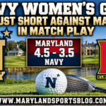 Navy Women’s Golf Falls Just Short Against Maryland in Match Play, 4.5-3.5