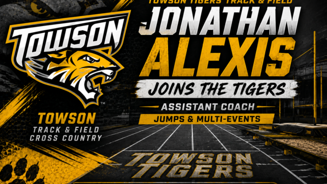 Towson Adds Accomplished Jumps Coach Jonathan Alexis to Track & Field Staff