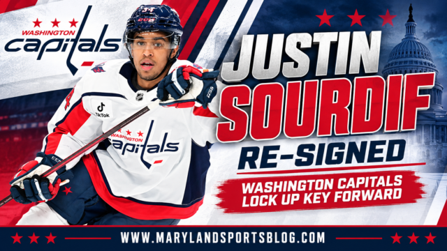Capitals lock up Justin Sourdif with eight-year, $50.8 million extension