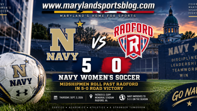Navy Women’s Soccer Explodes in Second Half, Rolls Past Radford 5-0