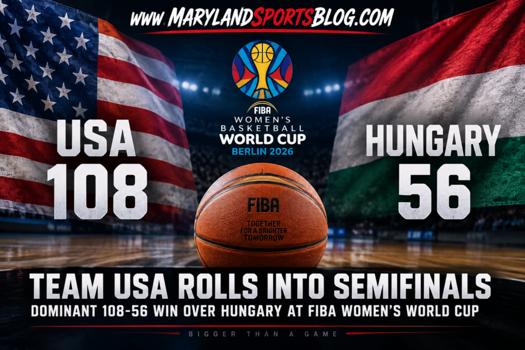 Team USA overwhelms Hungary 108-56 to advance to FIBA World Cup semifinals