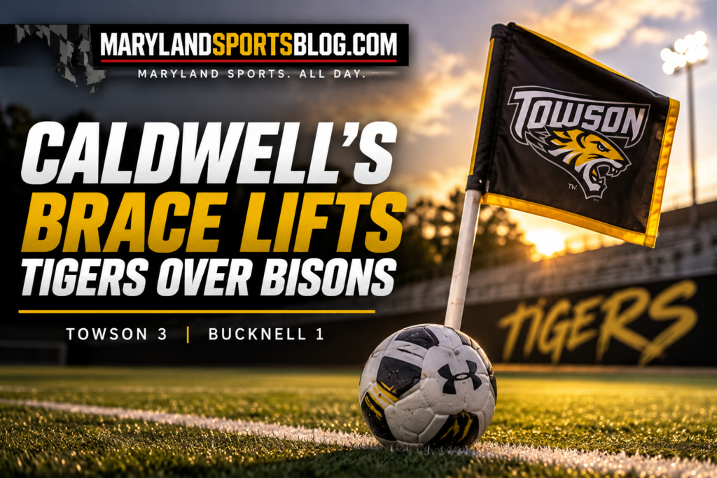Caldwell’s Brace Powers Towson Women’s Soccer Past Bucknell, 3-1