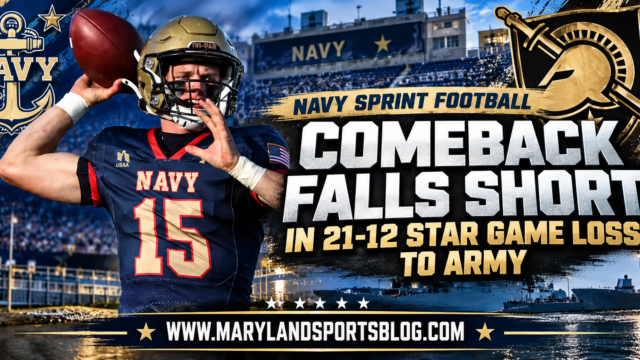 Navy Sprint Football’s Fourth-Quarter Comeback Falls Short in 21-12 Star Game Loss to Army