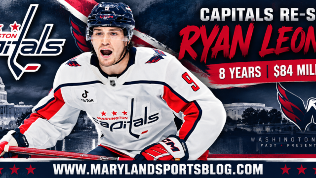 Capitals lock up Ryan Leonard with massive eight-year, $84 million extension