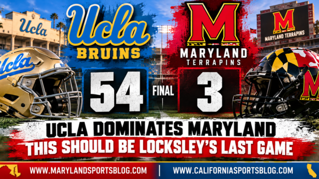 UCLA Embarrasses Maryland 54-3; Loss Should Mark End of Mike Locksley Era
