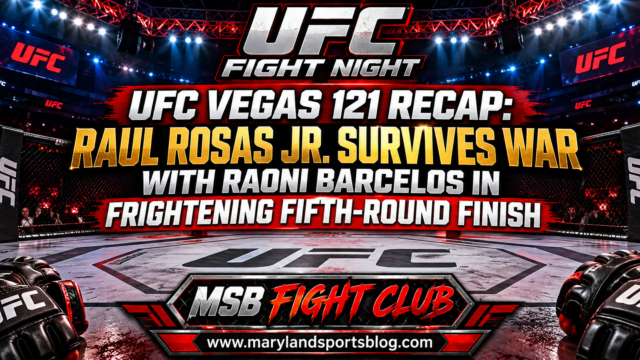 UFC Vegas 121 Recap: Raul Rosas Jr. Survives War With Raoni Barcelos in Frightening Fifth-Round Finish