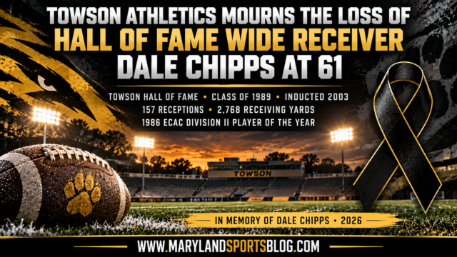 Towson Athletics Mourns the Loss of Hall of Fame Wide Receiver Dale Chipps at 61