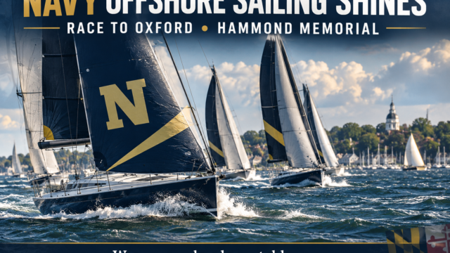 Navy Offshore Sailing Shines in Race to Oxford, Hammond Memorial