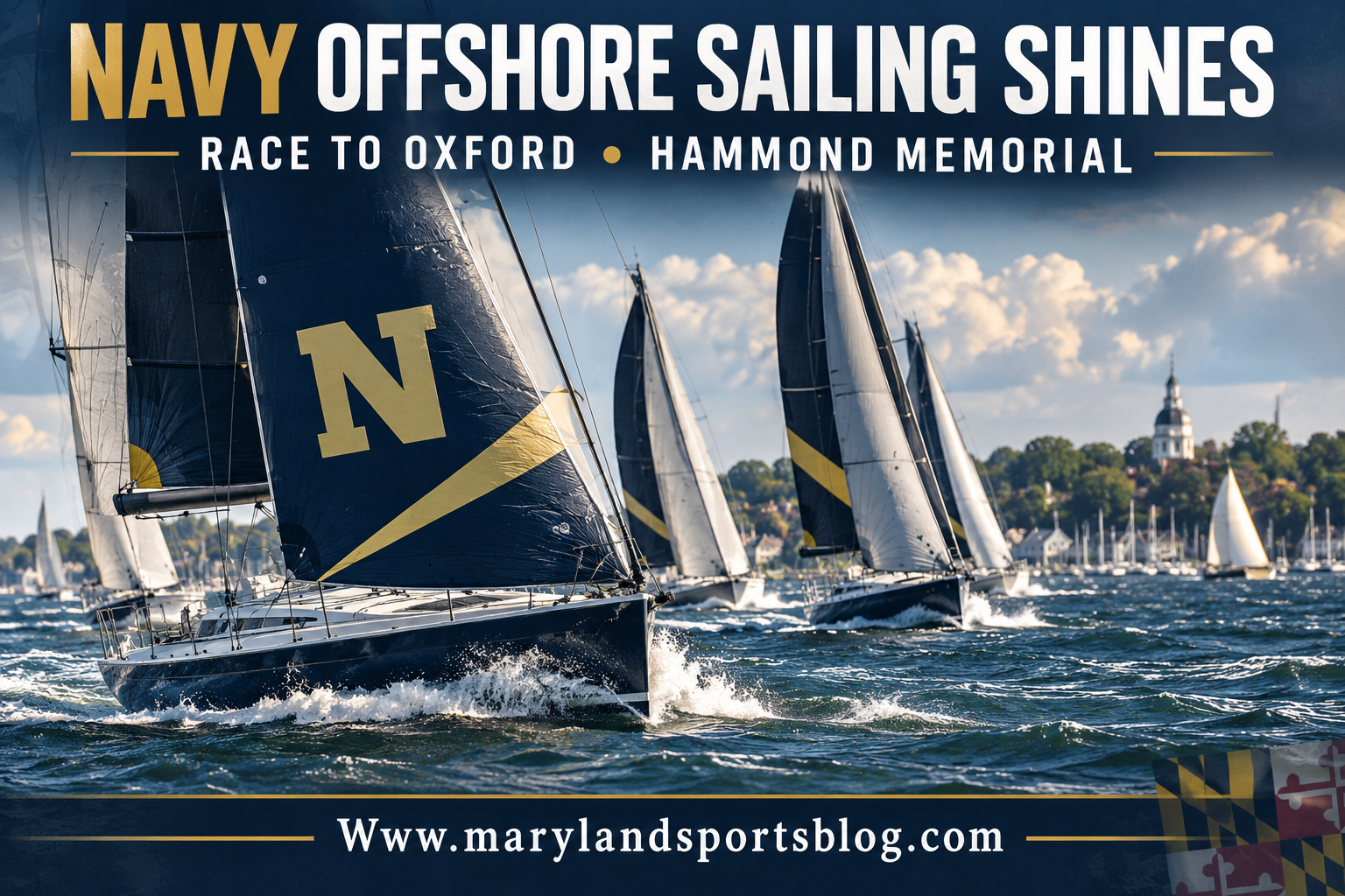 Navy Offshore Sailing Shines in Race to Oxford, Hammond Memorial