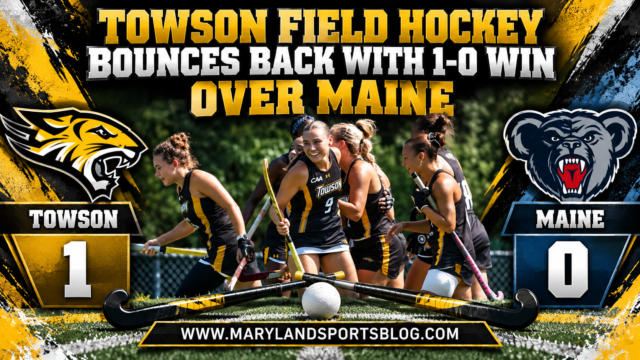 Towson Field Hockey Bounces Back With Dominant 1-0 Shutout of Main