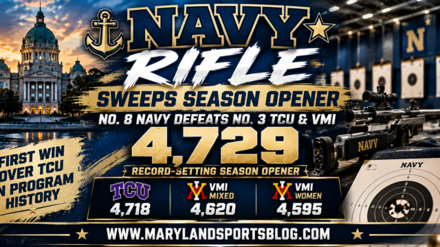 No. 8 Navy Rifle Makes History, Sweeps No. 3 TCU and VMI in Record-Setting Season Opener