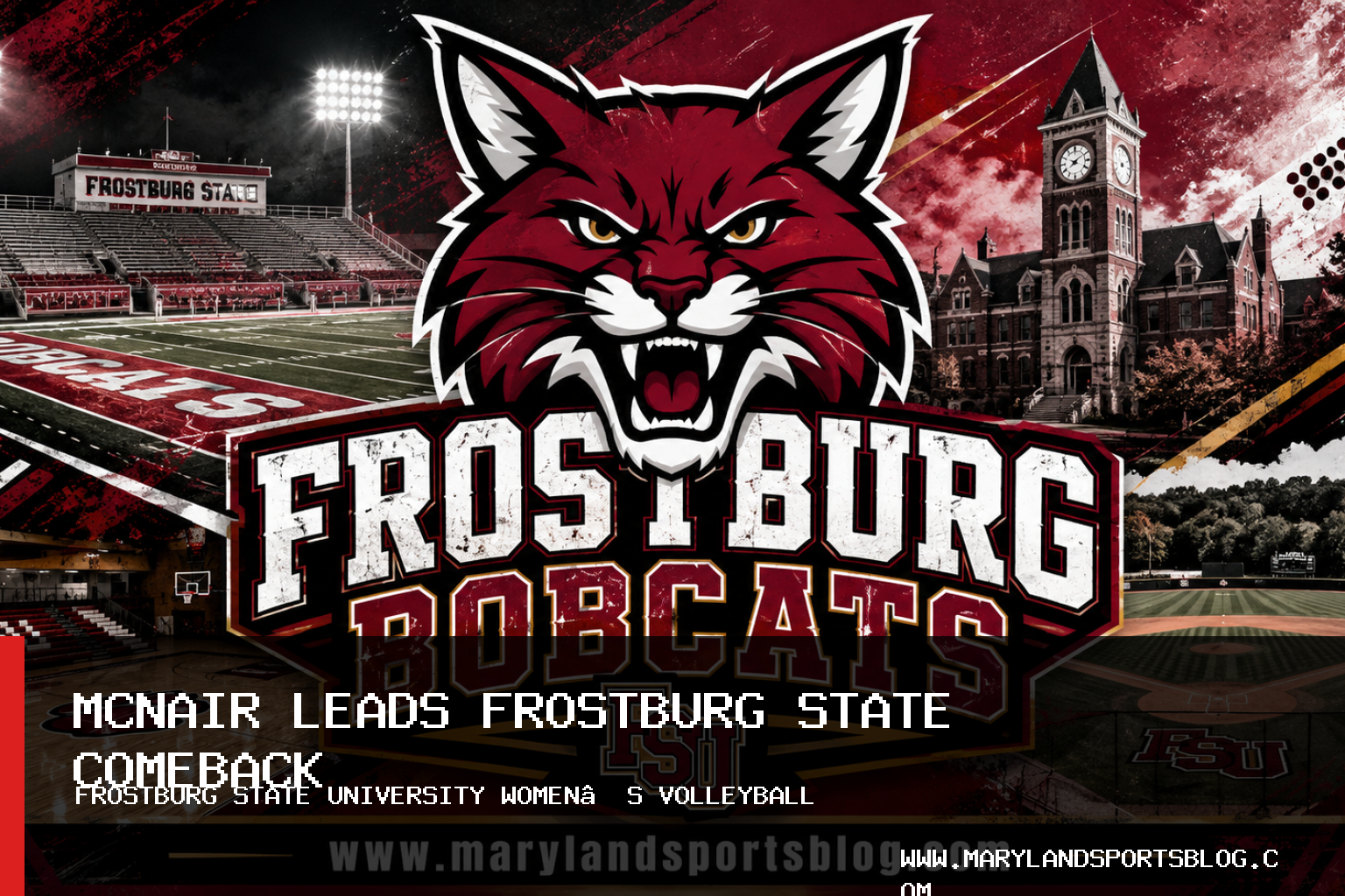 Frostburg State University Women’s Volleyball, Alliyah McNair Rally Past Point Park in Five Sets featured image