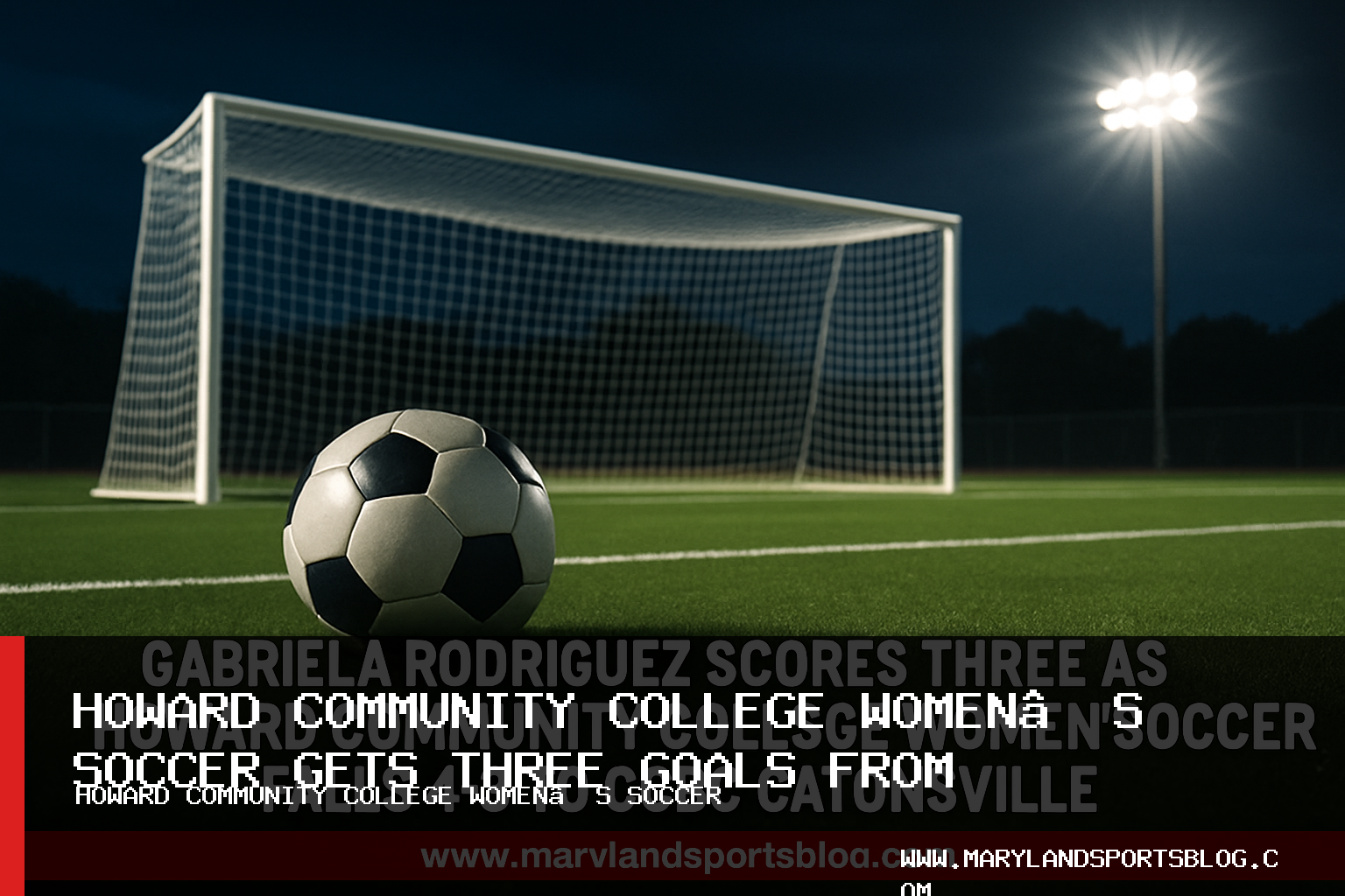 Gabriela Rodriguez Scores Three as Howard Community College Women’s Soccer Falls 4-3 to CCBC Catonsville featured image