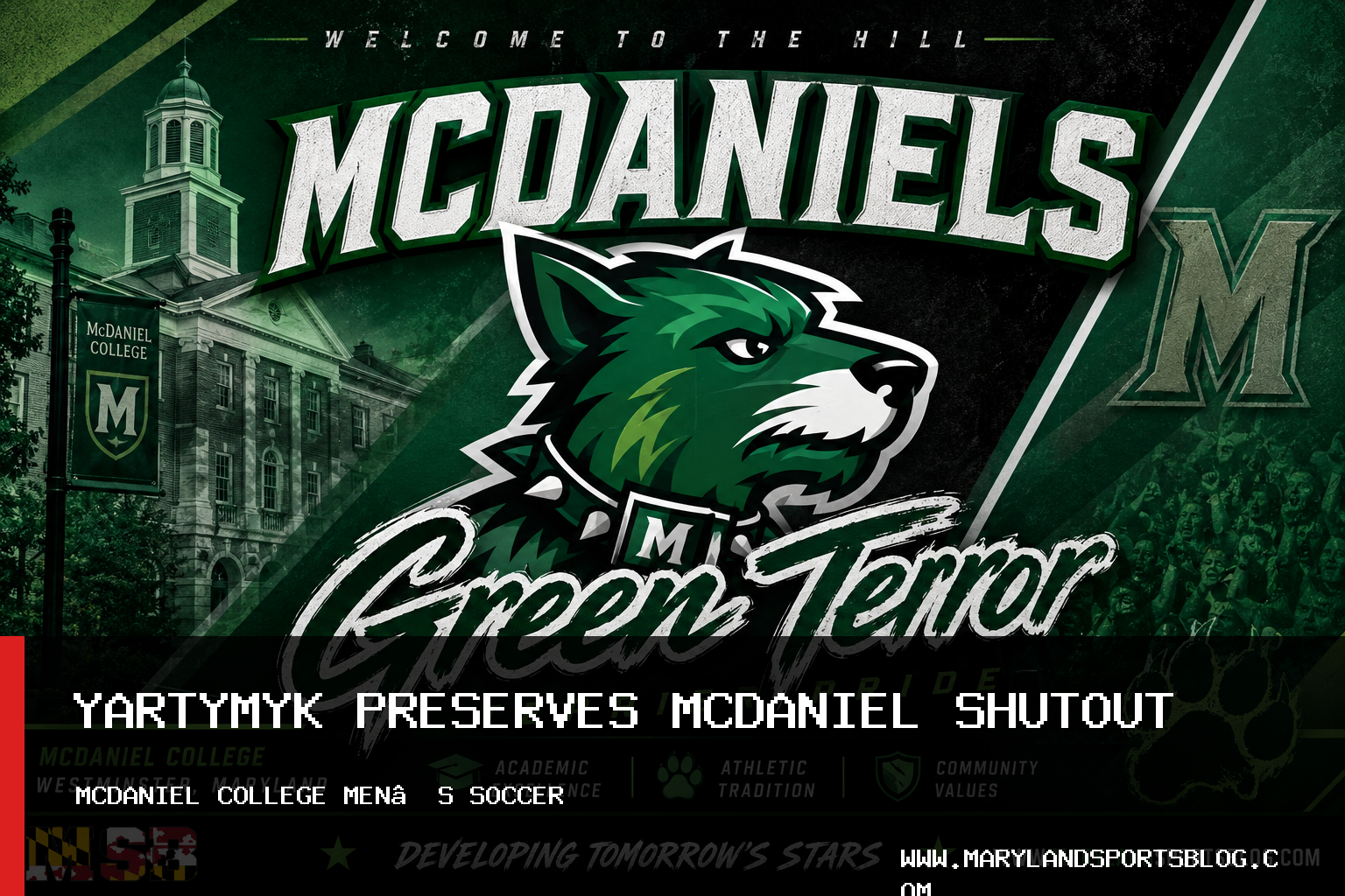 Gavin Yartymyk Makes Six Saves as McDaniel College Men’s Soccer Draws Methodist 0-0 featured image