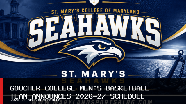 Goucher College Men’s Basketball Team Announces 2026-27 Schedule With 12 Home Contests