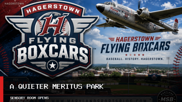 Hagerstown Flying Boxcars Introduce Sensory Room at Meritus Park
