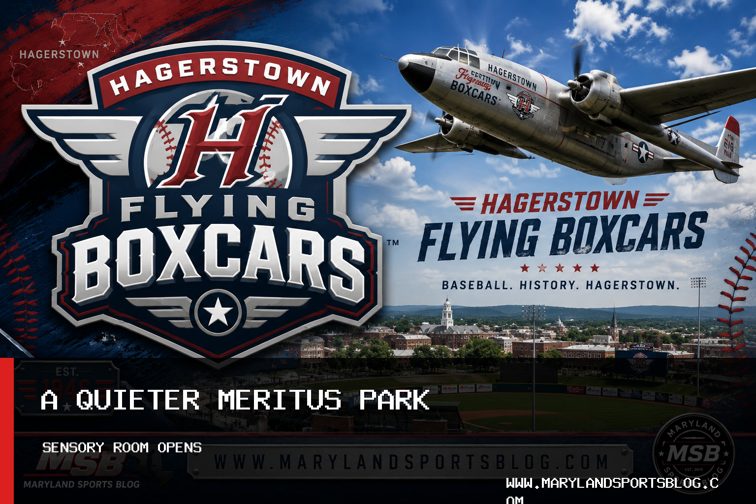 Hagerstown Flying Boxcars Introduce Sensory Room at Meritus Park featured image