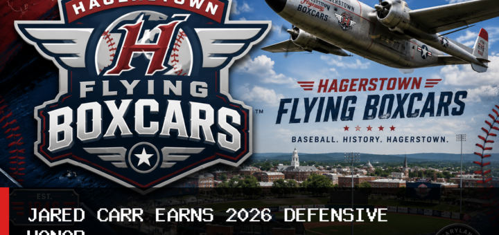 Hagerstown Flying Boxcars Outfielder Jared Carr Selected to 2026 Drake All-Defensive Team featured image