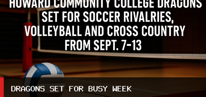 Howard Community College Dragons Set for Soccer Rivalries, Volleyball and Cross Country From Sept. 7-13 featured image