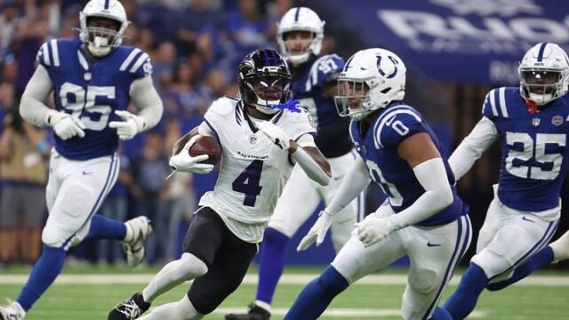 Ravens Open Up Regular Season with Route of Indianapolis