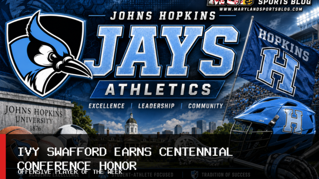 Johns Hopkins University Athletics: Ivy Swafford Named Centennial Conference Women’s Volleyball Offensive Player of the Week