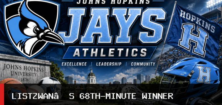 Johns Hopkins University Athletics Men’s Soccer Beats Widener 1-0 on Brendan Listzwan’s 68th-Minute Goal featured image
