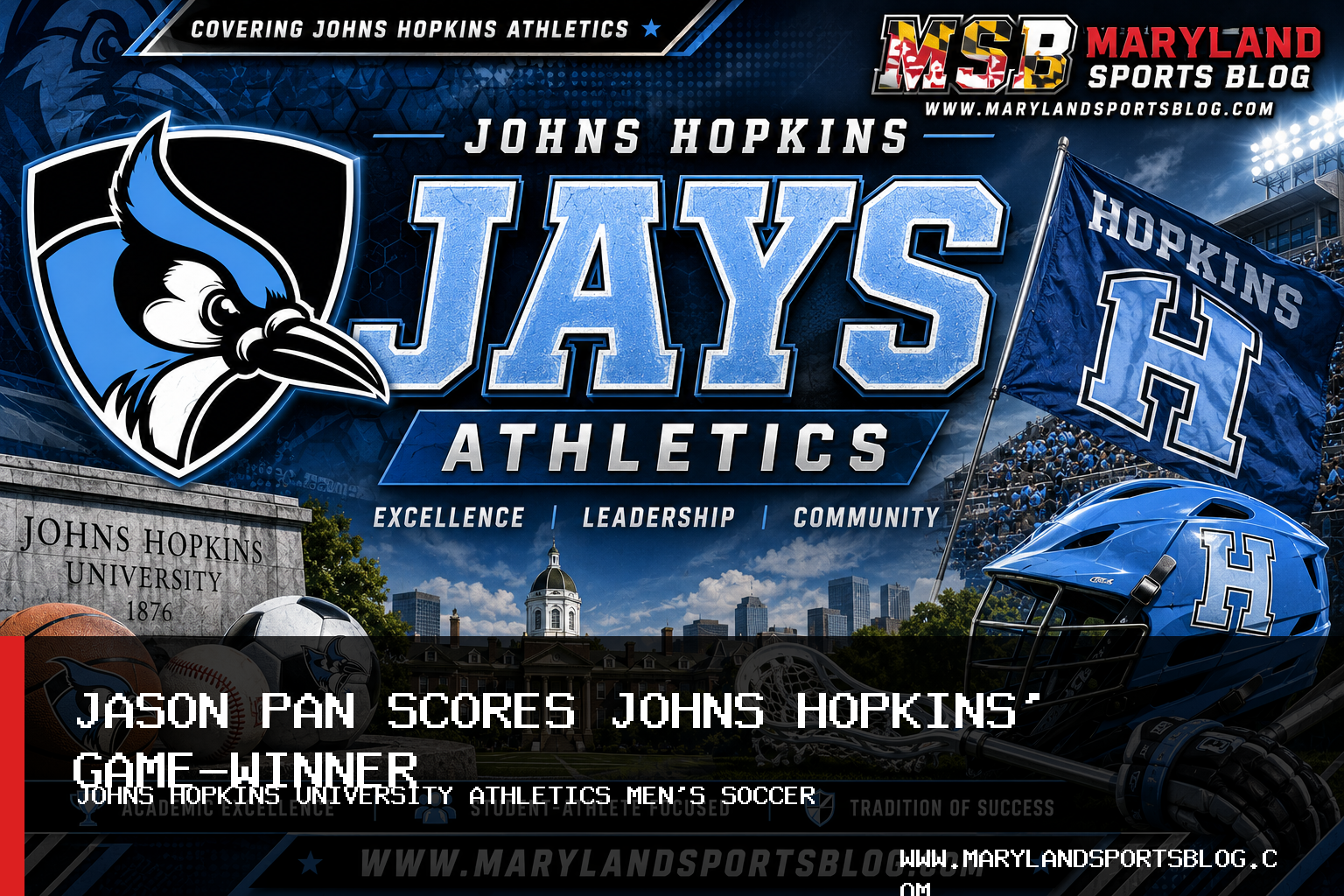 Johns Hopkins University Athletics Men's Soccer Defeats St. Mary's (MD) 1-0 on Jason Pan's Goal featured image