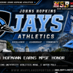 Johns Hopkins University Athletics Men’s Water Polo: Mason Hofmann Named MPSF East/Delfina Player of the Week