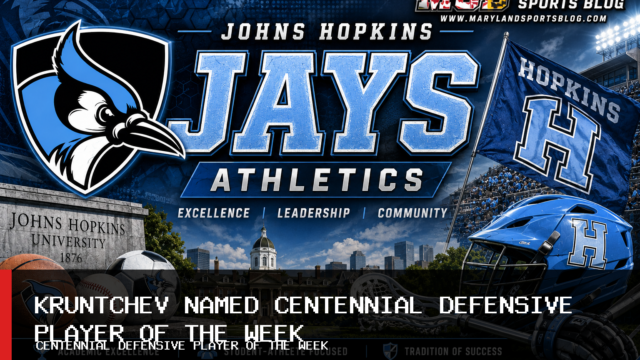 Johns Hopkins University Athletics Women’s Soccer Goalie Ella Kruntchev Named Centennial Defensive Player of the Week