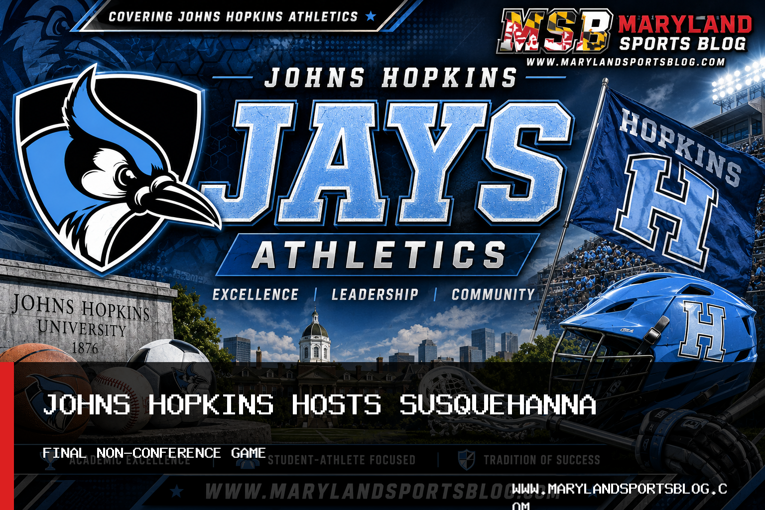 Johns Hopkins University Football Hosts No. 19 Susquehanna in Final 2026 Non-Conference Game featured image