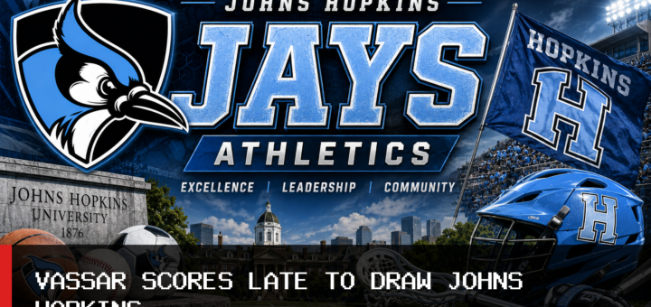 Johns Hopkins University Men’s Soccer Draws Vassar 2-2 in Home Opener featured image