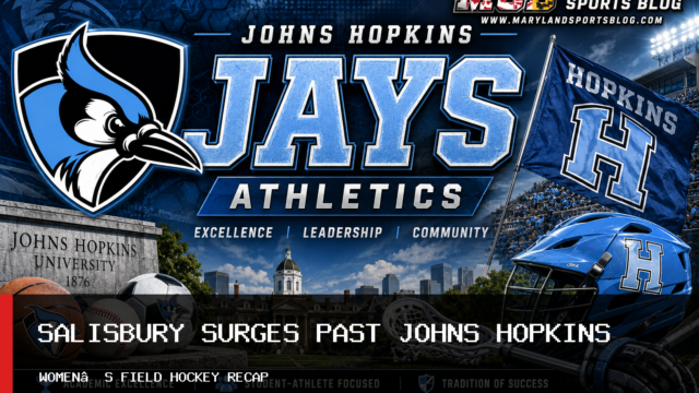 Johns Hopkins University Women’s Field Hockey Falls to Salisbury, 4-1, After Three-Goal Third Quarter