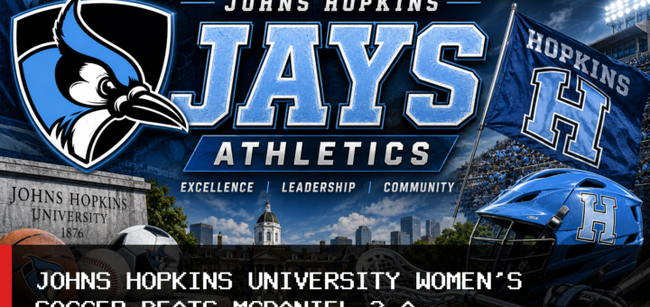 Johns Hopkins University women's soccer defeats McDaniel 3-0 in Centennial Conference match featured image