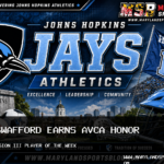 Johns Hopkins University Women’s Volleyball Senior Ivy Swafford Named AVCA Division III Women’s Player of the Week