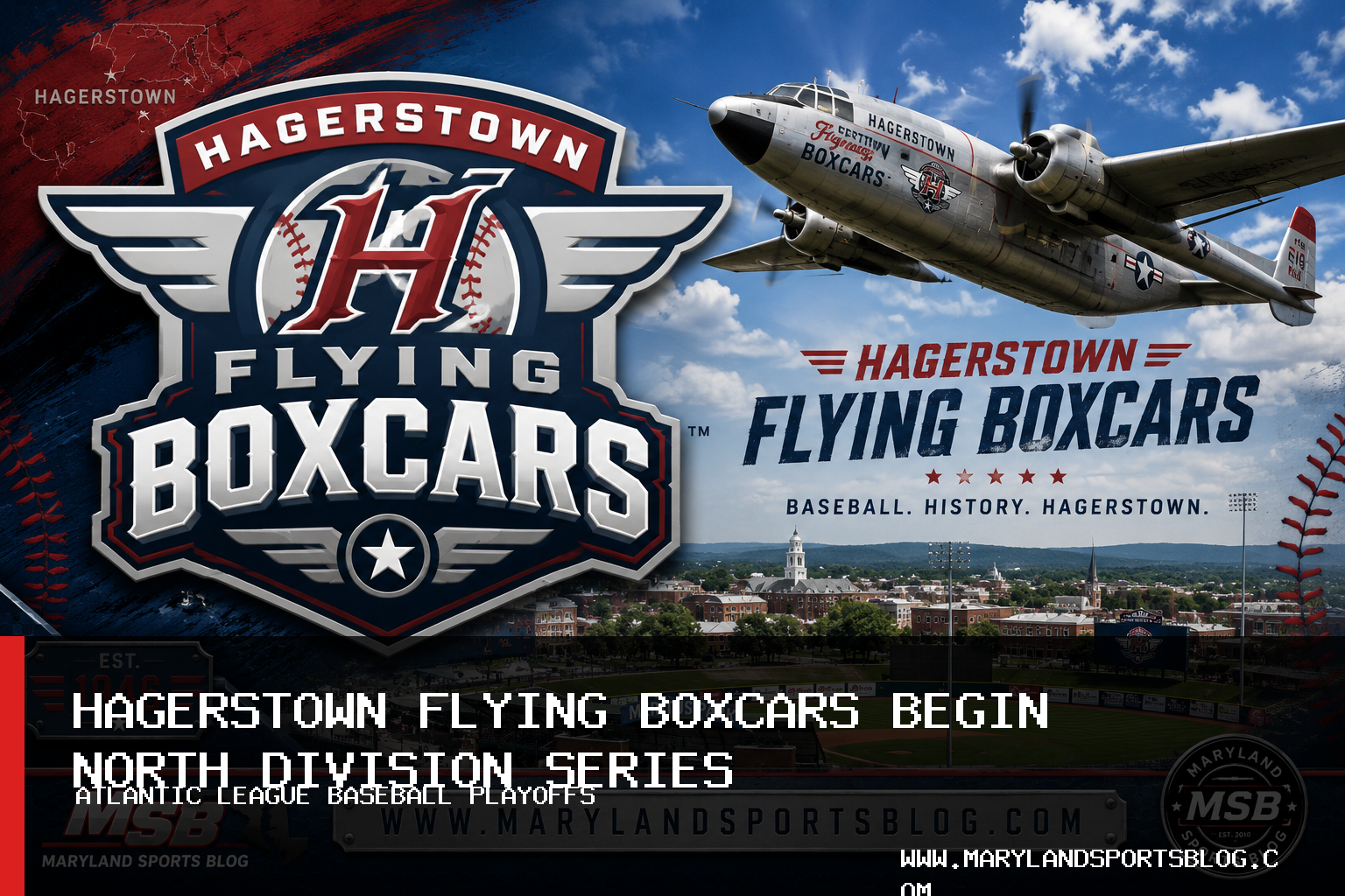 Mark Minicozzi Previews Hagerstown Flying Boxcars’ Atlantic League Baseball North Division Championship Series Against Long Island Ducks featured image
