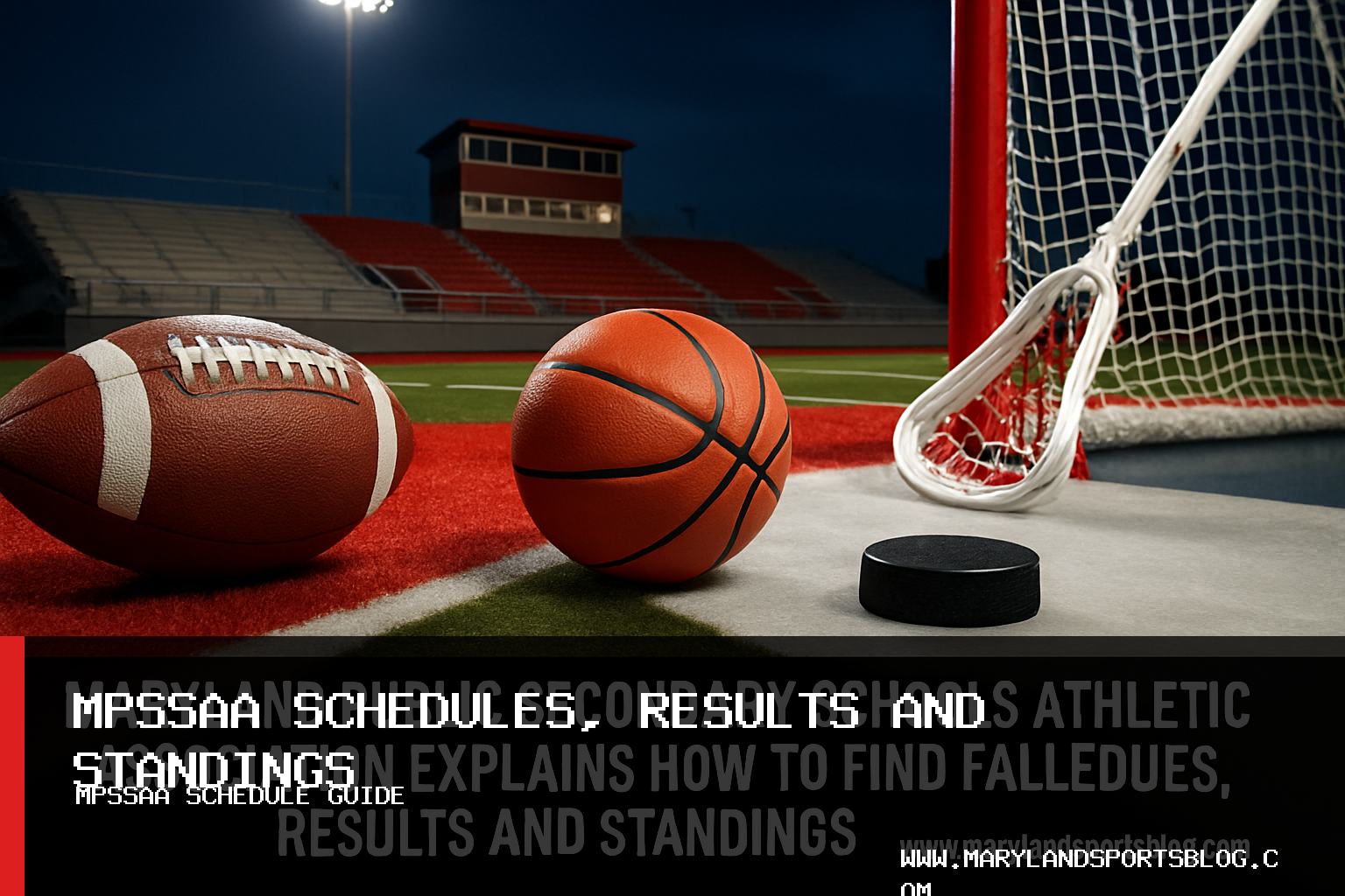 Maryland Public Secondary Schools Athletic Association Explains How to Find Fall Schedules, Results and Standings featured image