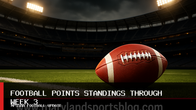 Maryland Public Secondary Schools Athletic Association Posts Football Points Standings Through Week 3