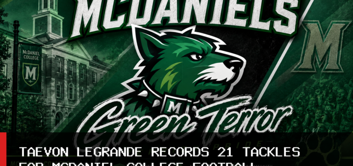McDaniel College Football Loses 28-7 at Juniata as Taevon LeGrande Records 21 Tackles featured image