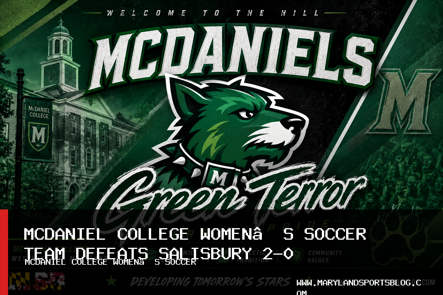 McDaniel College Women’s Soccer Team Defeats Salisbury 2-0 Behind Alaina Miller and Sierra Ruehl featured image