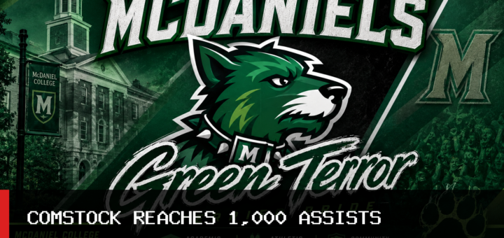 McDaniel College Women’s Volleyball’s Kaylee Comstock Reaches 1,000 Assists in Win Over Goucher featured image