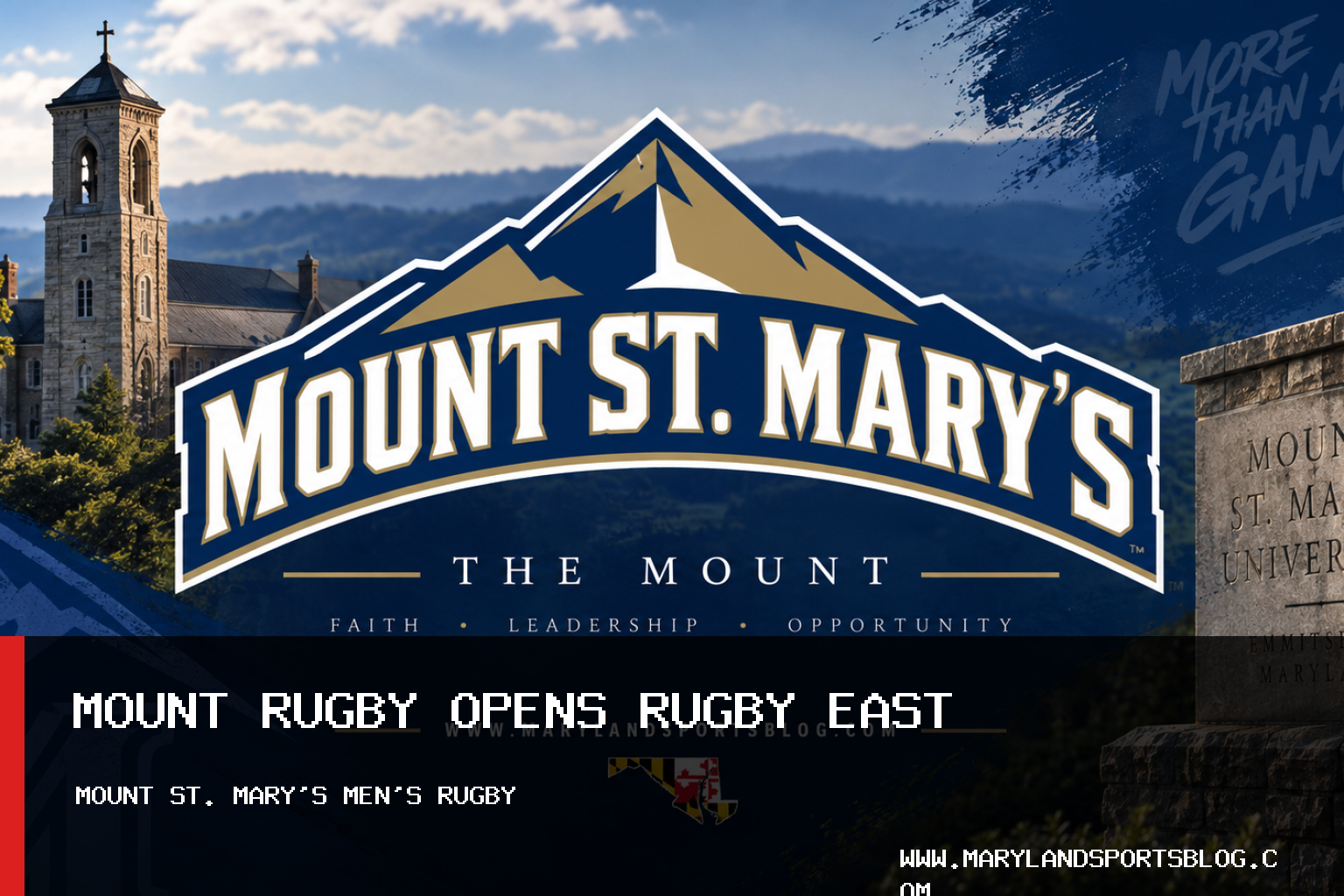 Mount St. Mary's University men's rugby opens Rugby East against Southern Virginia featured image