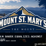 Mount St. Mary’s University men’s soccer draws Canisius 1-1 behind Lincoln Bauer’s equalizer