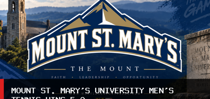 Mount St. Mary's University men's tennis defeats Dickinson College 5-2 at McClure Invitational featured image