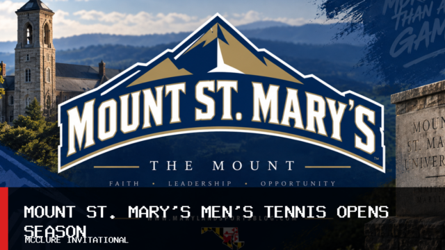 Mount St. Mary’s University men’s tennis opens 2026-27 season at McClure Invitational
