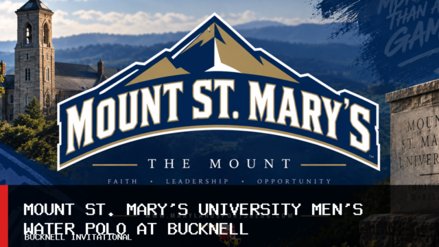 Mount St. Mary’s University Men’s Water Polo to Play Three Games at Bucknell Invitational