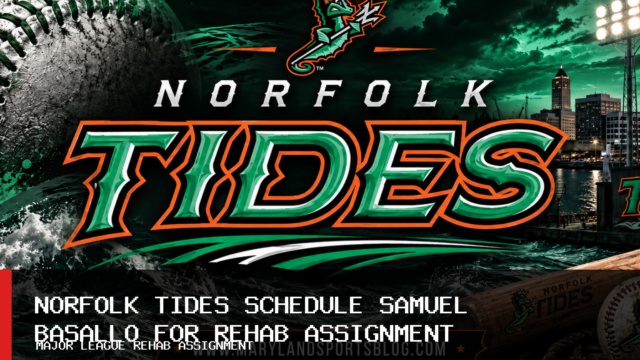 Norfolk Tides Schedule Samuel Basallo for Major League Rehab Assignment at Harbor Park