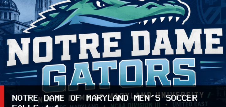 Notre Dame of Maryland University Men's Soccer Falls 4-1 to Penn State Harrisburg in United East Opener featured image