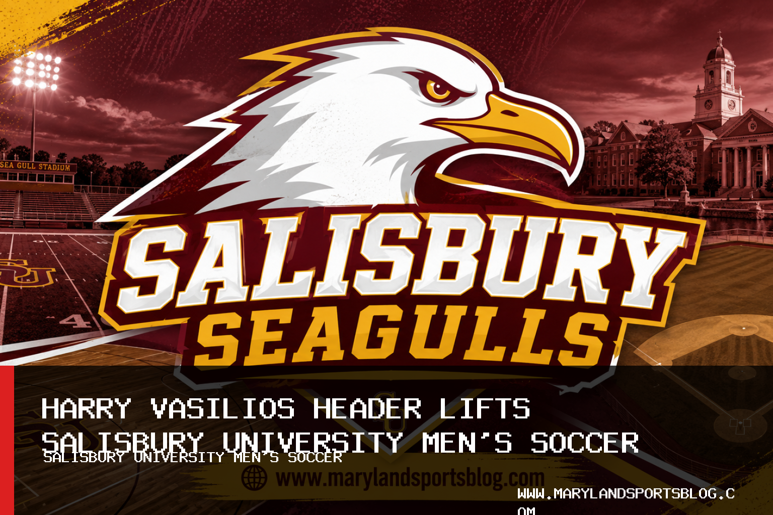 Salisbury University Men's Soccer Team Defeats Roanoke College Maroons 1-0 on Harry Vasilios Header featured image