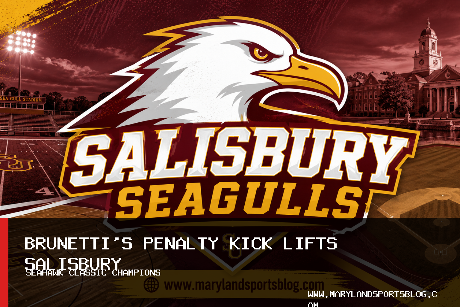 Salisbury University Men's Soccer Uses David Brunetti Penalty Kick to Defeat Baruch College Bearcats 2-1 featured image